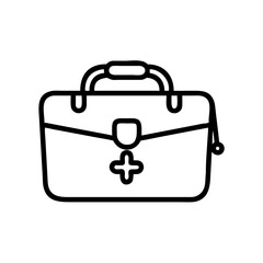 Icon of a doctorchest / first aid kit