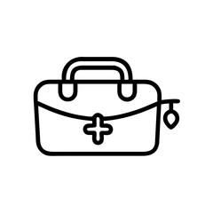 Icon of a doctorchest / first aid kit