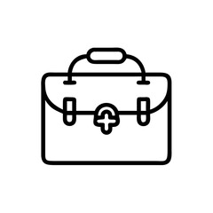 Icon of a doctorchest / first aid kit