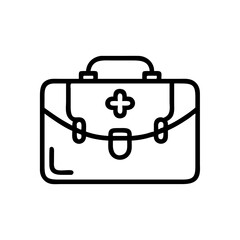 Icon of a doctorchest / first aid kit