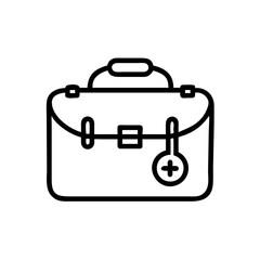 Icon of a doctorchest / first aid kit