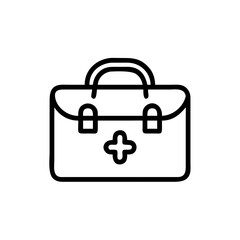 Icon of a doctorchest / first aid kit