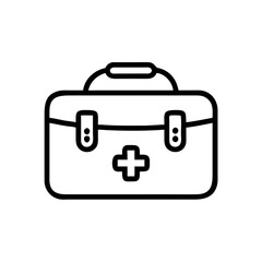Icon of a doctorchest / first aid kit
