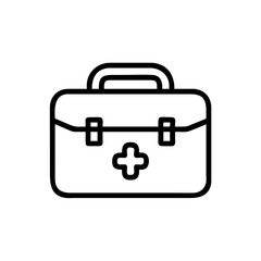 Icon of a doctorchest / first aid kit