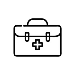 Icon of a doctorchest / first aid kit