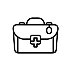 Icon of a doctorchest / first aid kit