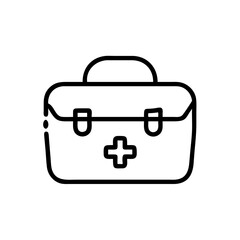 Icon of a doctorchest / first aid kit