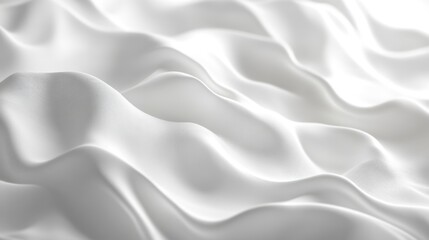 Obraz premium Abstract fluid white