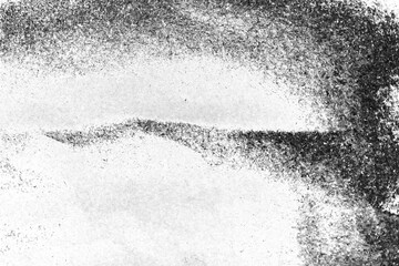 Abstract grunge black and white distressed texture overlay effect design element, noise background