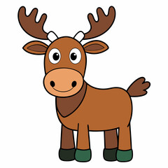 reindeer with red nose