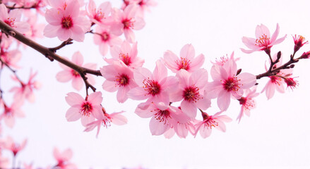 Naklejka premium pink cherry blossoms