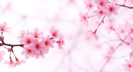Naklejka premium pink cherry blossoms