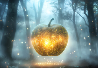 Golden Apple in Enchanted Forest