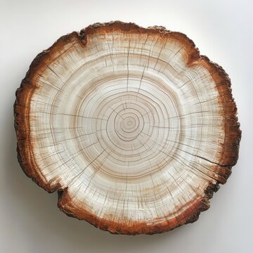 Secci&oacute;n transversal de madera de &aacute;rbol