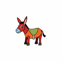 donkey cartoon illustration