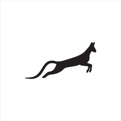 silhouette of a tiger