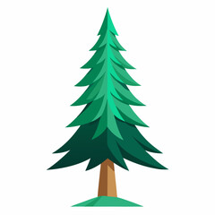 Obraz premium christmas tree vector