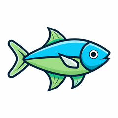 vector illustration of fish