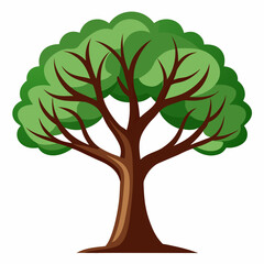 Obraz premium tree with green leaves