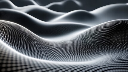 Naklejka premium Abstract geometric flow