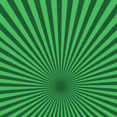 Vibrant Green Sunburst Background Design