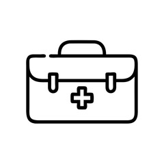 Icon of a doctorchest / first aid kit