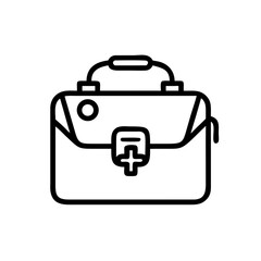 Icon of a doctorchest / first aid kit
