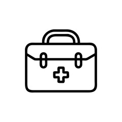 Icon of a doctorchest / first aid kit