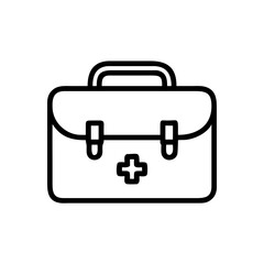 Icon of a doctorchest / first aid kit