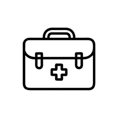 Icon of a doctorchest / first aid kit