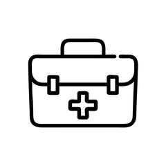 Icon of a doctorchest / first aid kit