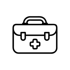 Icon of a doctorchest / first aid kit