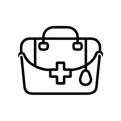 Icon of a doctorchest / first aid kit