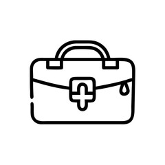 Icon of a doctorchest / first aid kit