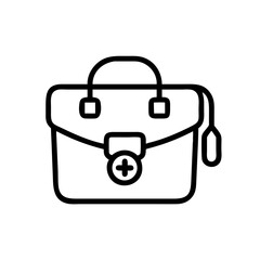 Icon of a doctorchest / first aid kit