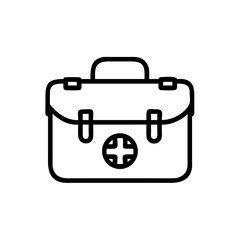 Icon of a doctorchest / first aid kit