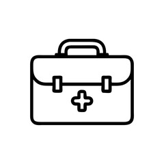 Icon of a doctorchest / first aid kit