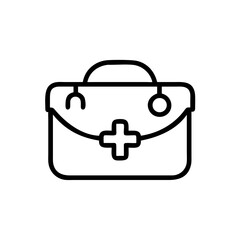 Icon of a doctorchest / first aid kit