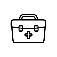 Icon of a doctorchest / first aid kit