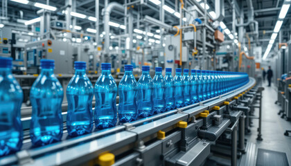 Industrial bottling plant