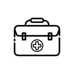 Icon of a doctorchest / first aid kit
