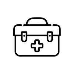 Icon of a doctorchest / first aid kit