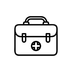 Icon of a doctorchest / first aid kit