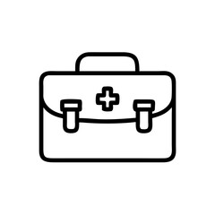 Icon of a doctorchest / first aid kit