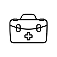 Icon of a doctorchest / first aid kit