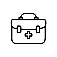 Icon of a doctorchest / first aid kit