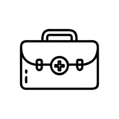 Icon of a doctorchest / first aid kit