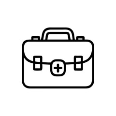Icon of a doctorchest / first aid kit