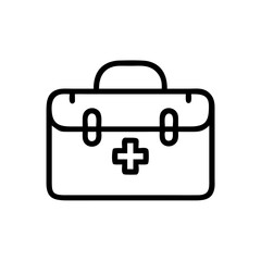 Icon of a doctorchest / first aid kit
