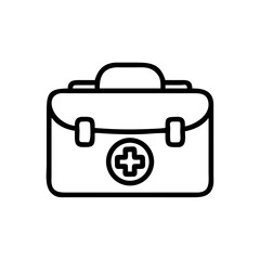 Icon of a doctorchest / first aid kit